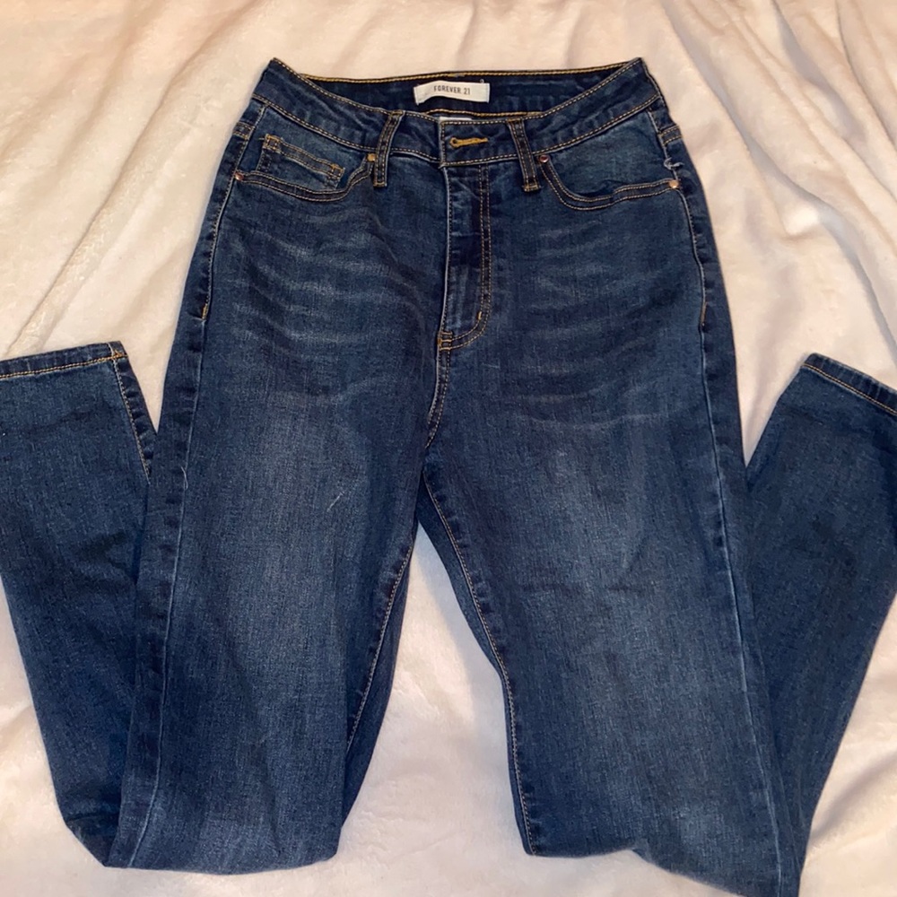 Forever 21 high rise skinny jeans